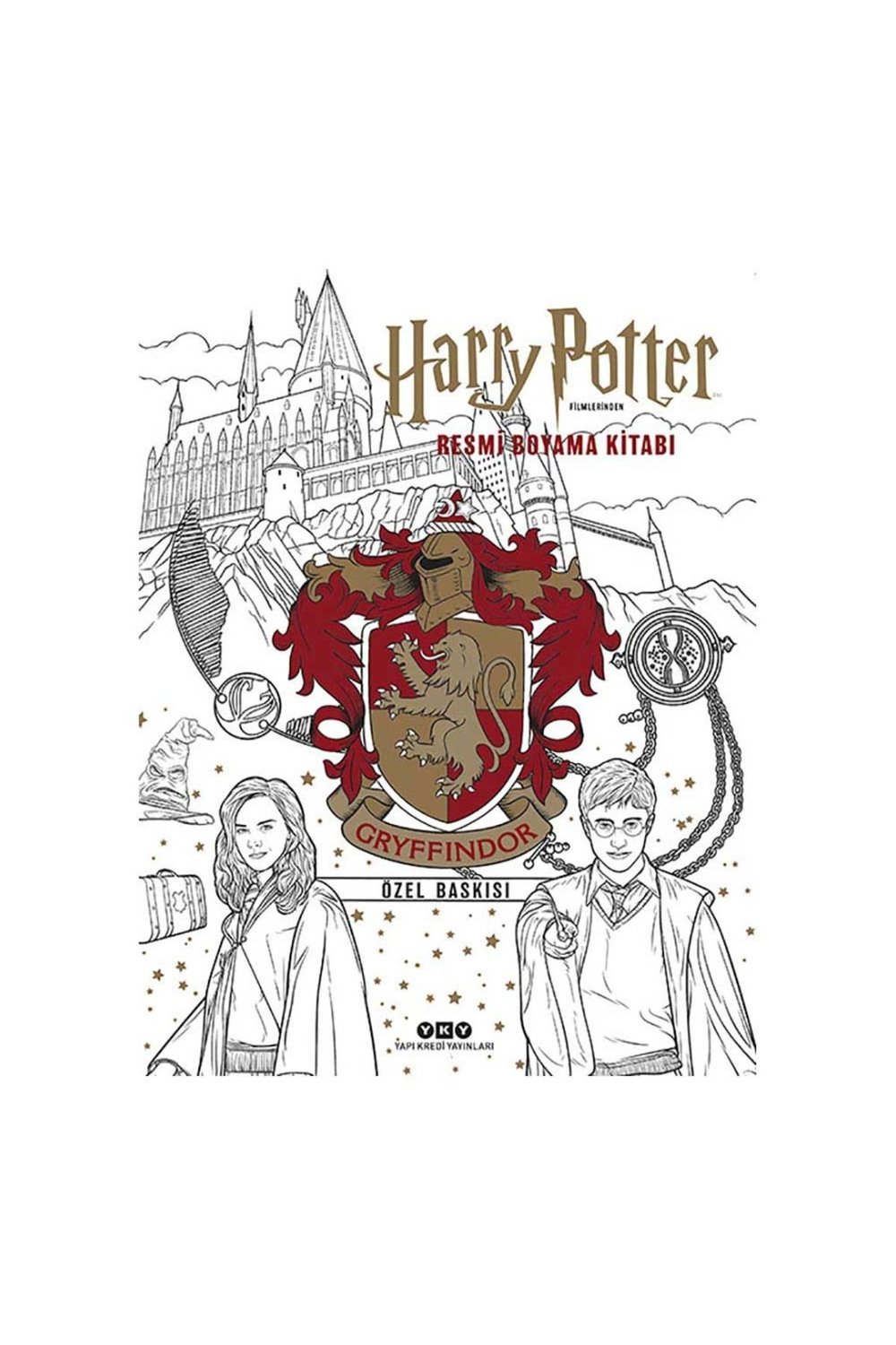 Harry Potter Filmlerinden Boyama-gryffındor
