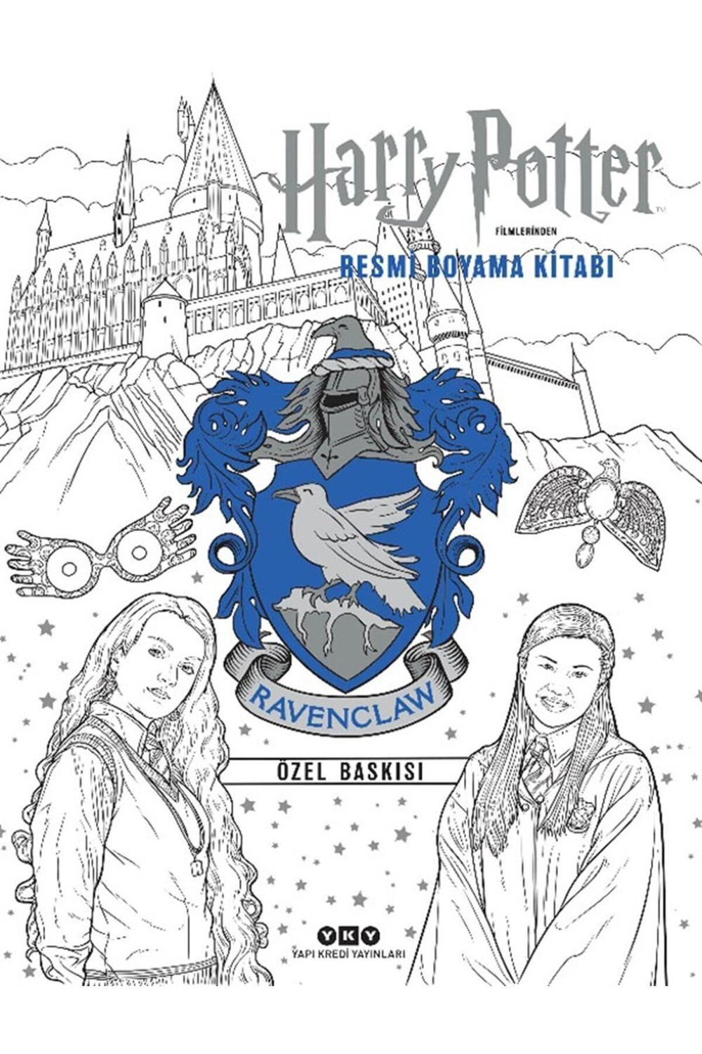 Harry Potter Filmlerinden Resmi Boyama Kitabı-ravenclaw (ÖZEL BASIM)