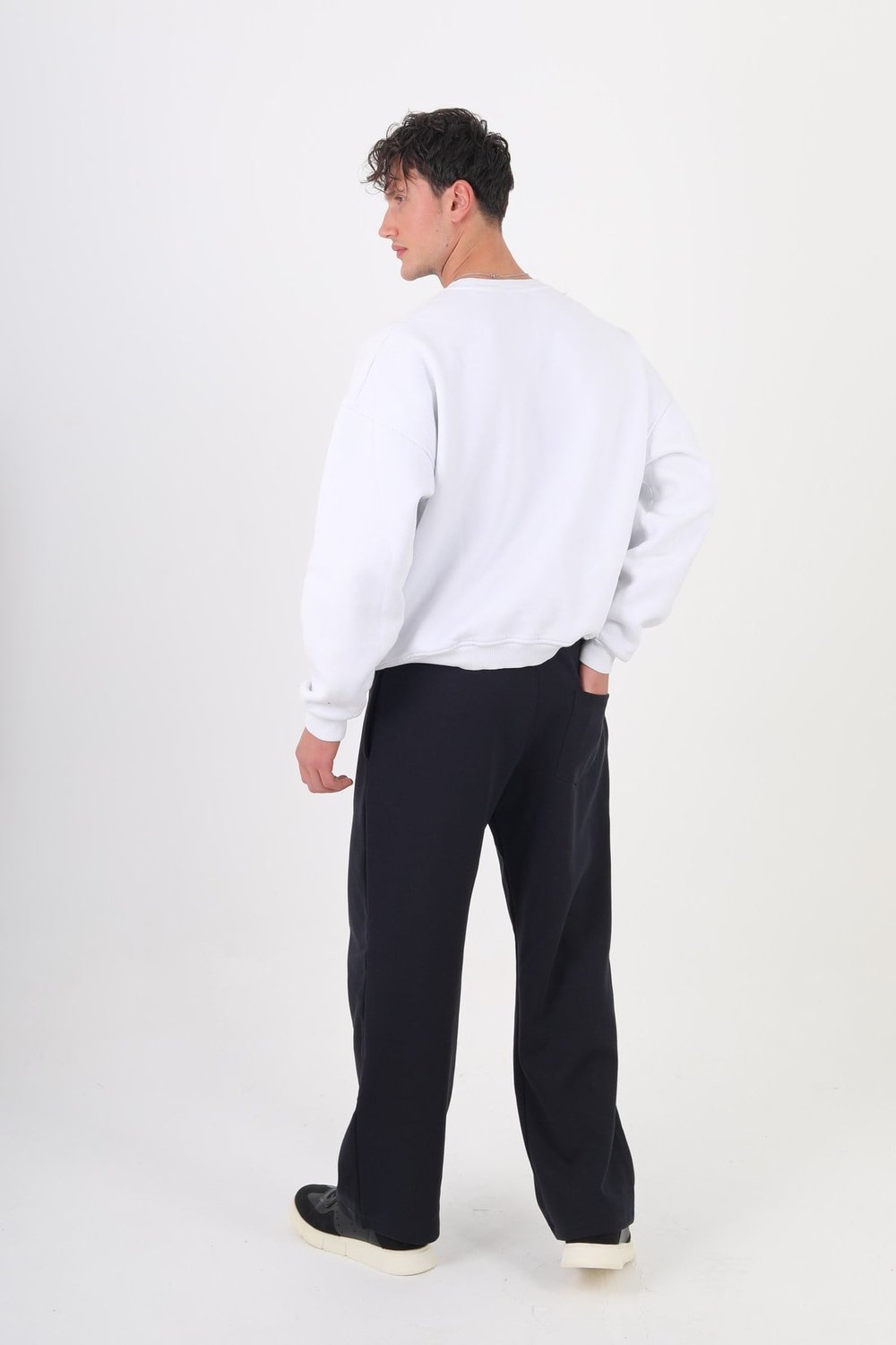 ERKEK BAGGY ÖRME PANTOLON