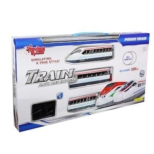 40PCS ISIKLI 308CM HIZLI TREN SET