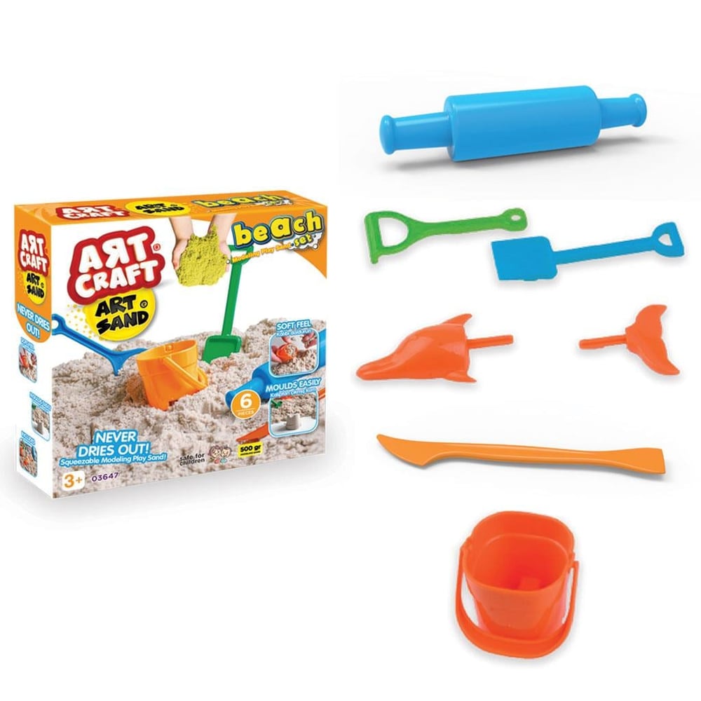 500 GR ARTSAND PLAJ KUM SETİ