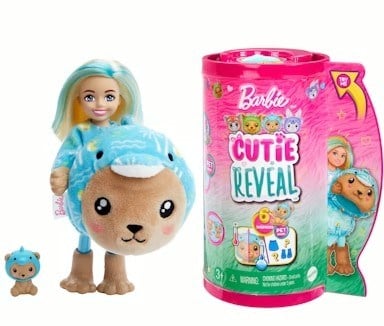BARBIE CHELSEA CUTİE
REVEAL ŞİRİN KOSTÜMLER SERİSİ
