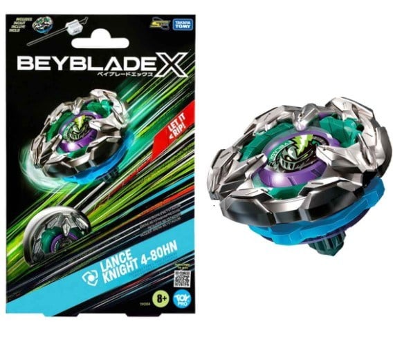 BEYBLADE 1'LİSET LANCE KNİGHT 4-80HN-TP0184