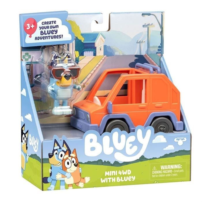 BLUEY 4X4 ARAÇ VE FİGÜR SET