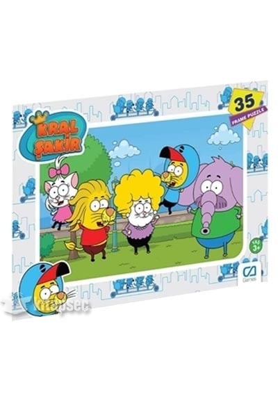 CAFRM-5049-5050 CA GAMES KRAL ŞAKİR FRAME PUZZLE 35
