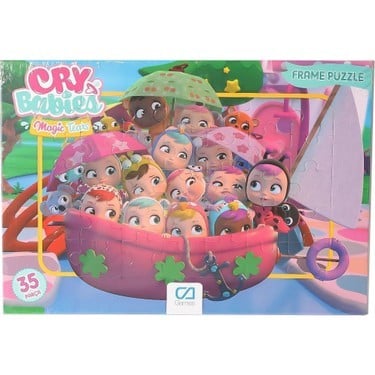 CAFRM-5238-5239 CA GAMES CRYBABİES FRAME PUZZLE