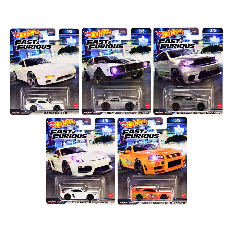 HOT WHEELS FAST & FURIOUS PREMIUM ARABALAR