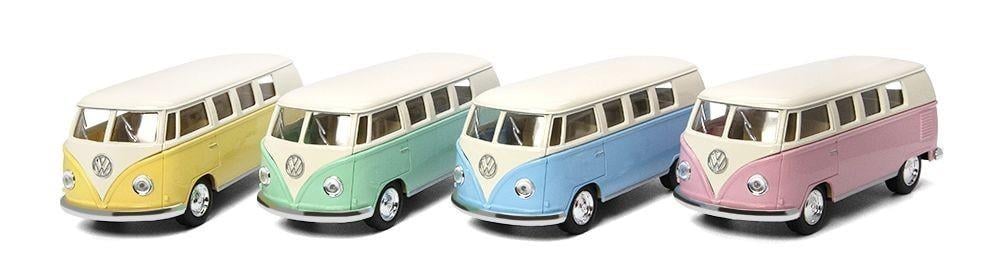 Kinsmart Çek Bırak 1962 Vw Clas. With ivory Roof (Pastel)