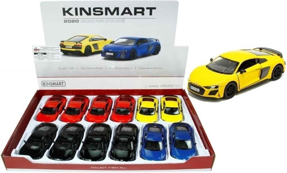 Kinsmart Çek Bırak 2020 Audi R8 Coupe