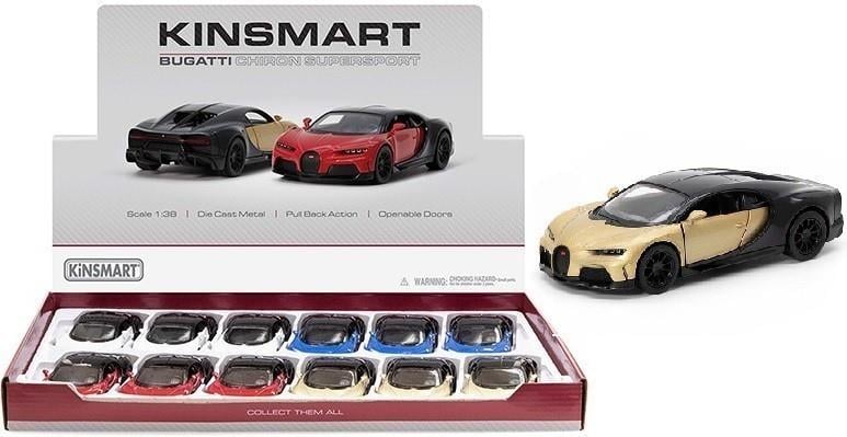 Kinsmart Çek Bırak Bugatti Chiron Supersport
