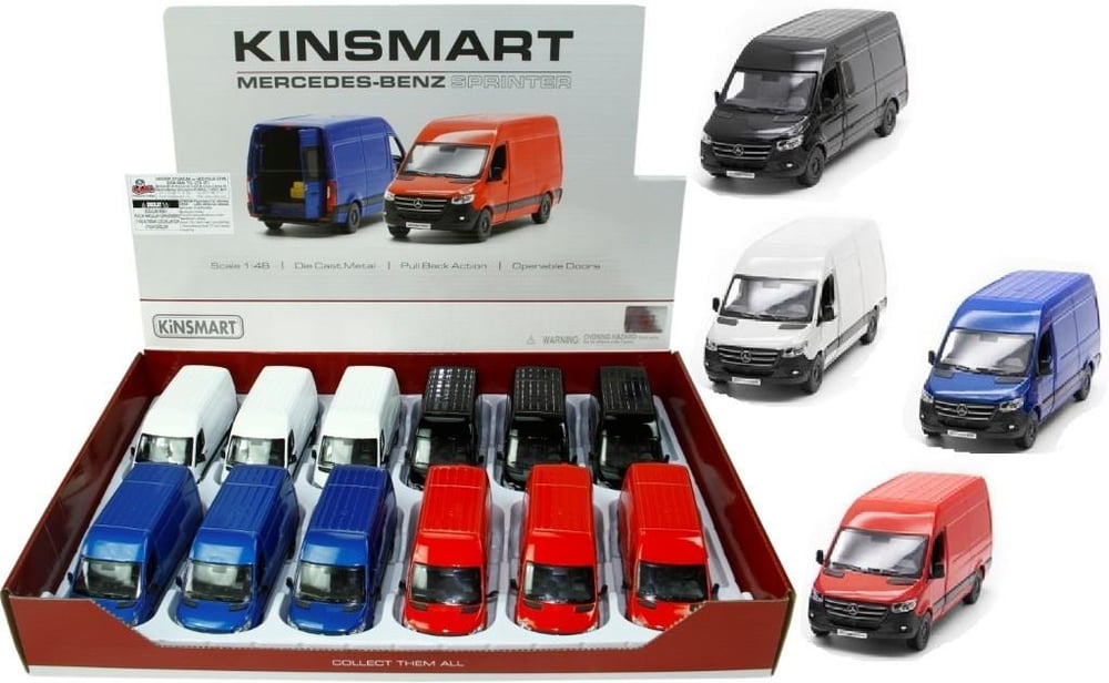 Kinsmart Çek Bırak Mercedes-Benz Sprinter