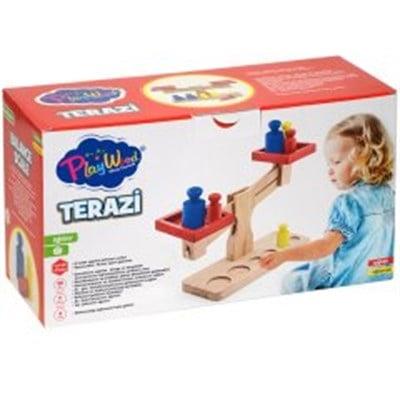 KUTUDA AHŞAP TERAZİ