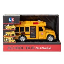 Let's Drive Sesli ve Işıklı Okul Otobüsü