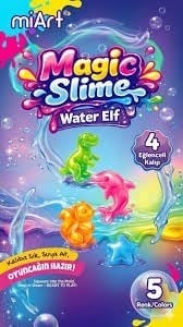 Magic Slime 90 Mi x 5'Li Set - Deniz Canliları Seti -
