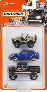 MATCHBOX ARABA SETİ 3'LÜ (NET(KMP.))