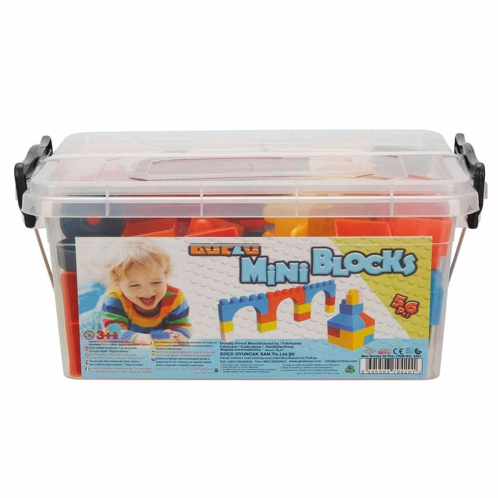 MİNİ BLOK 56 PARÇA - KUTULU 