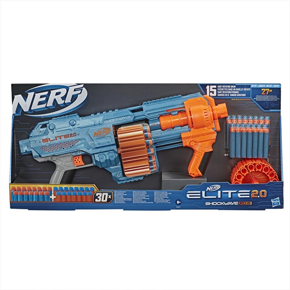 NERF ELITE 2.0 SHOCKWAVE RD-15 (NET)