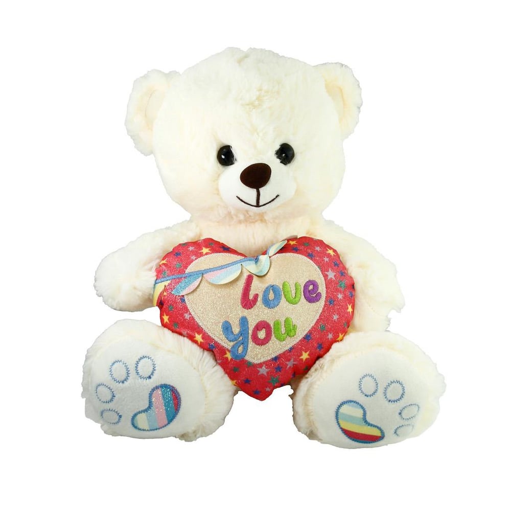 PELUS 30 CM KALPLI AYI ( LOVE YOU)