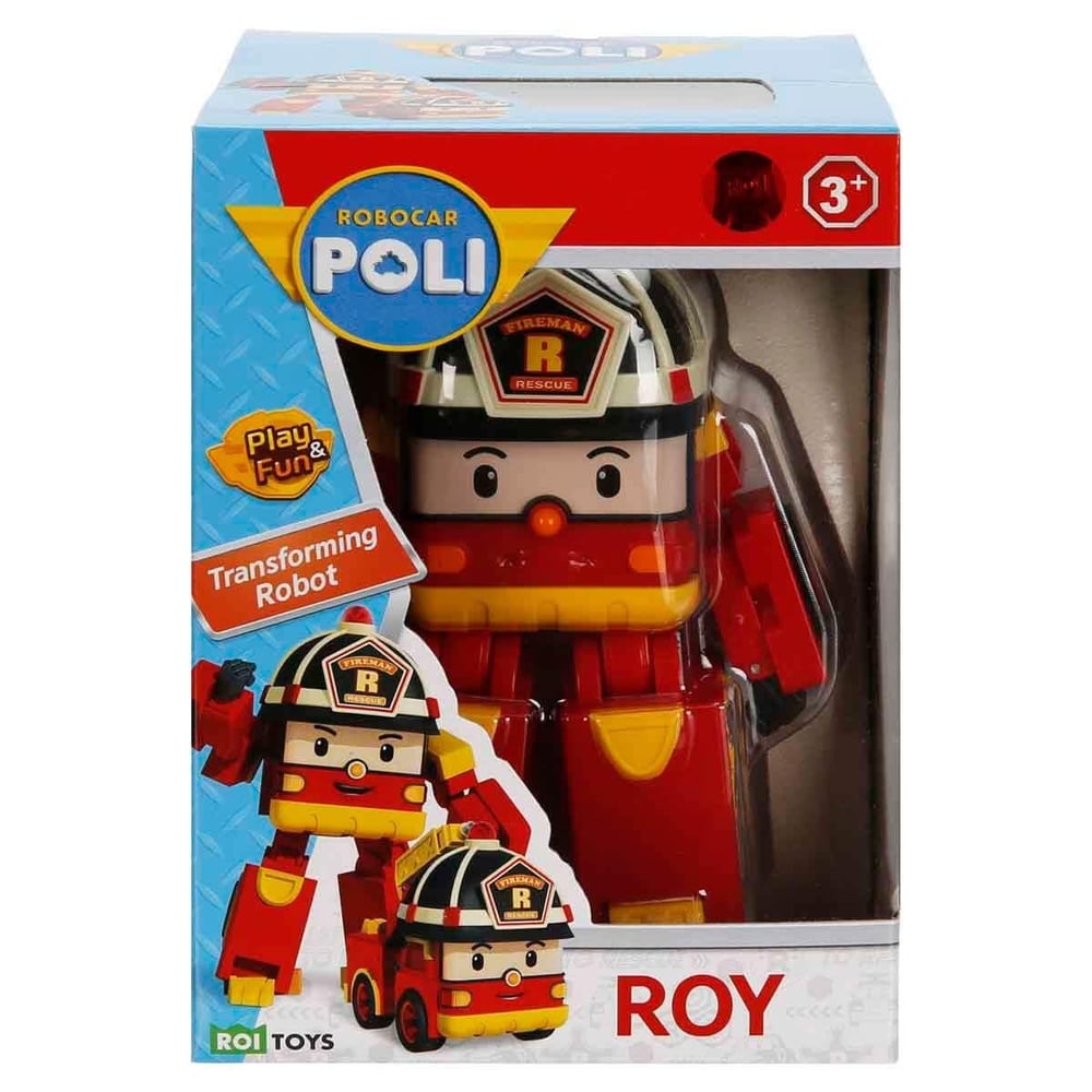 ROBOCAR POLİ TRANSFORMİNG ROBOT FİGÜR- ROY