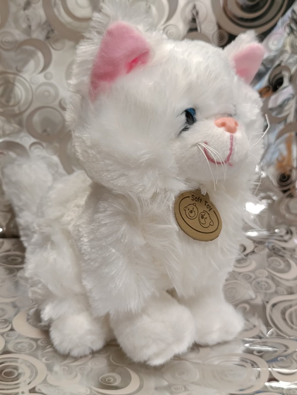 SESLİ PELUŞ KEDİ
