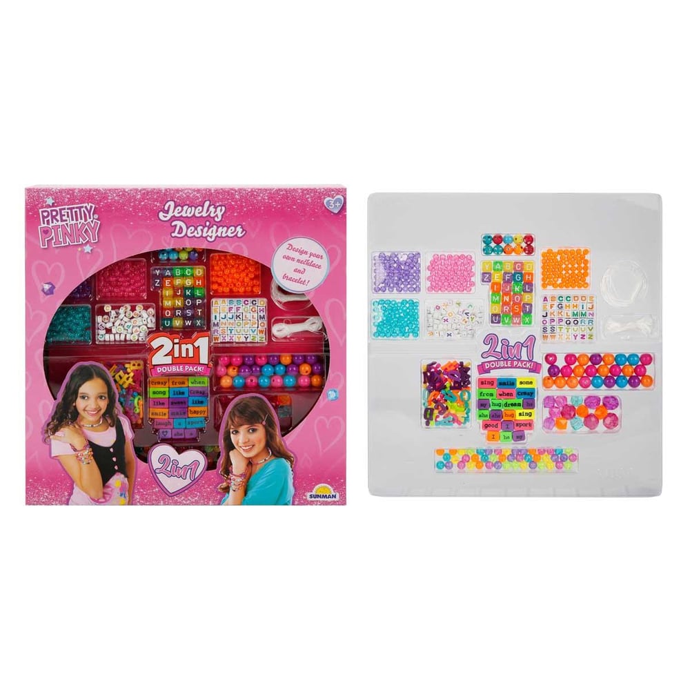 SUN-YFN-PRP-HOBİ SET 2IN1 BONCUK TAKI TASARIMI HARFLİ