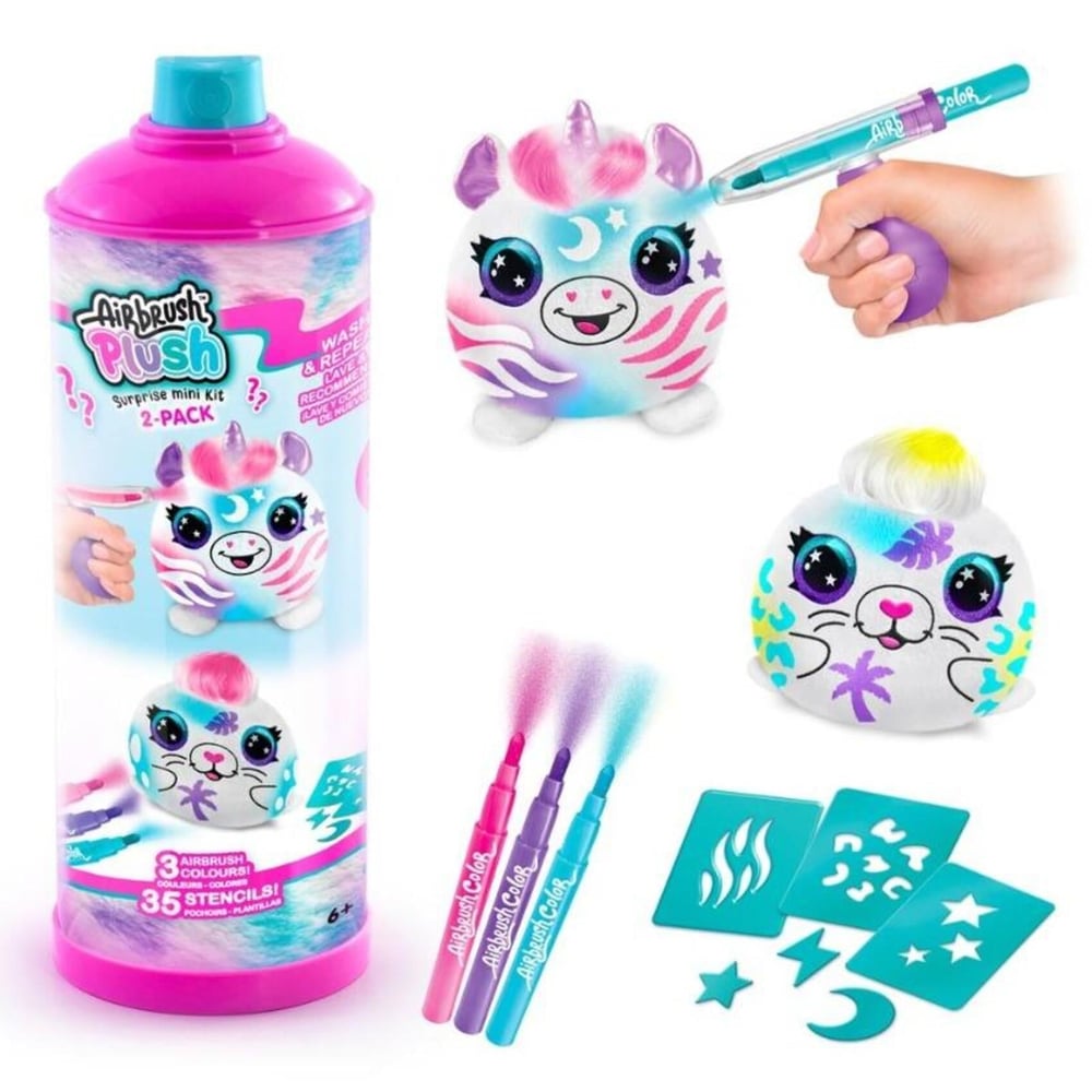Sürpriz Mini Neon Peluş 2'li Paket 