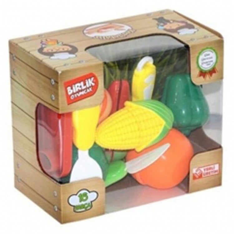 URT007-KUTU-1A/B/C 16 PCS KESİLEBİLEN SEBZE&MEYVE