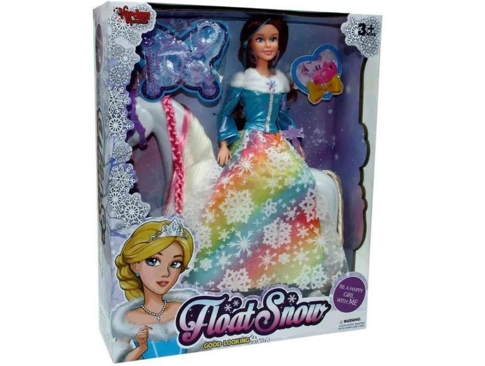 Vardem Kutulu 29Cm Aksesuarlı Atlı Bebek
