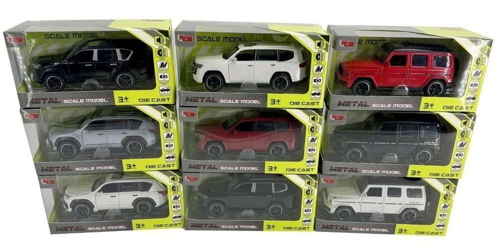 Vardem Kutulu Çek Bırak 1:32 Işıklı Ve Sesli Metal Jeep