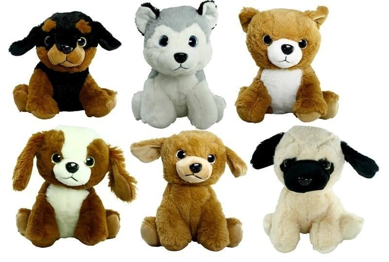 Vardem Pelüş 23 cm 6 Asorti Köpek