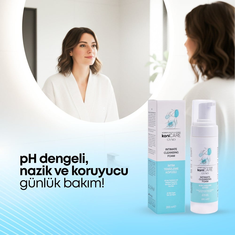 KONİCARE GYNO İNTİM TEMİZLİĞİ KÖPÜĞÜ 200 ML 
