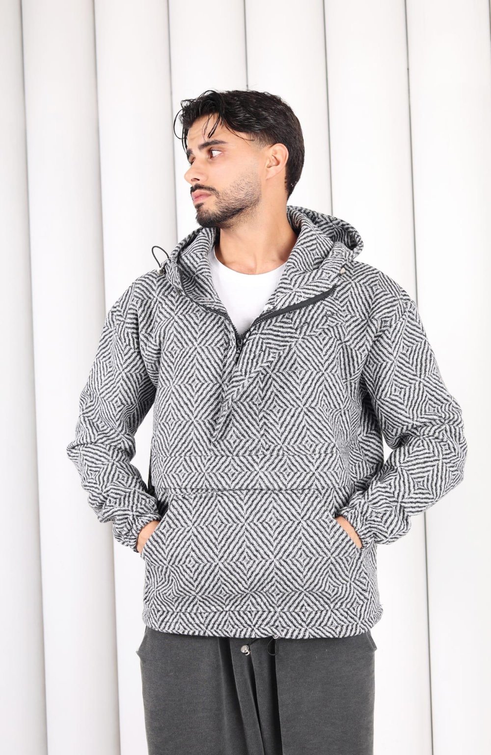 Kaşe hoodie