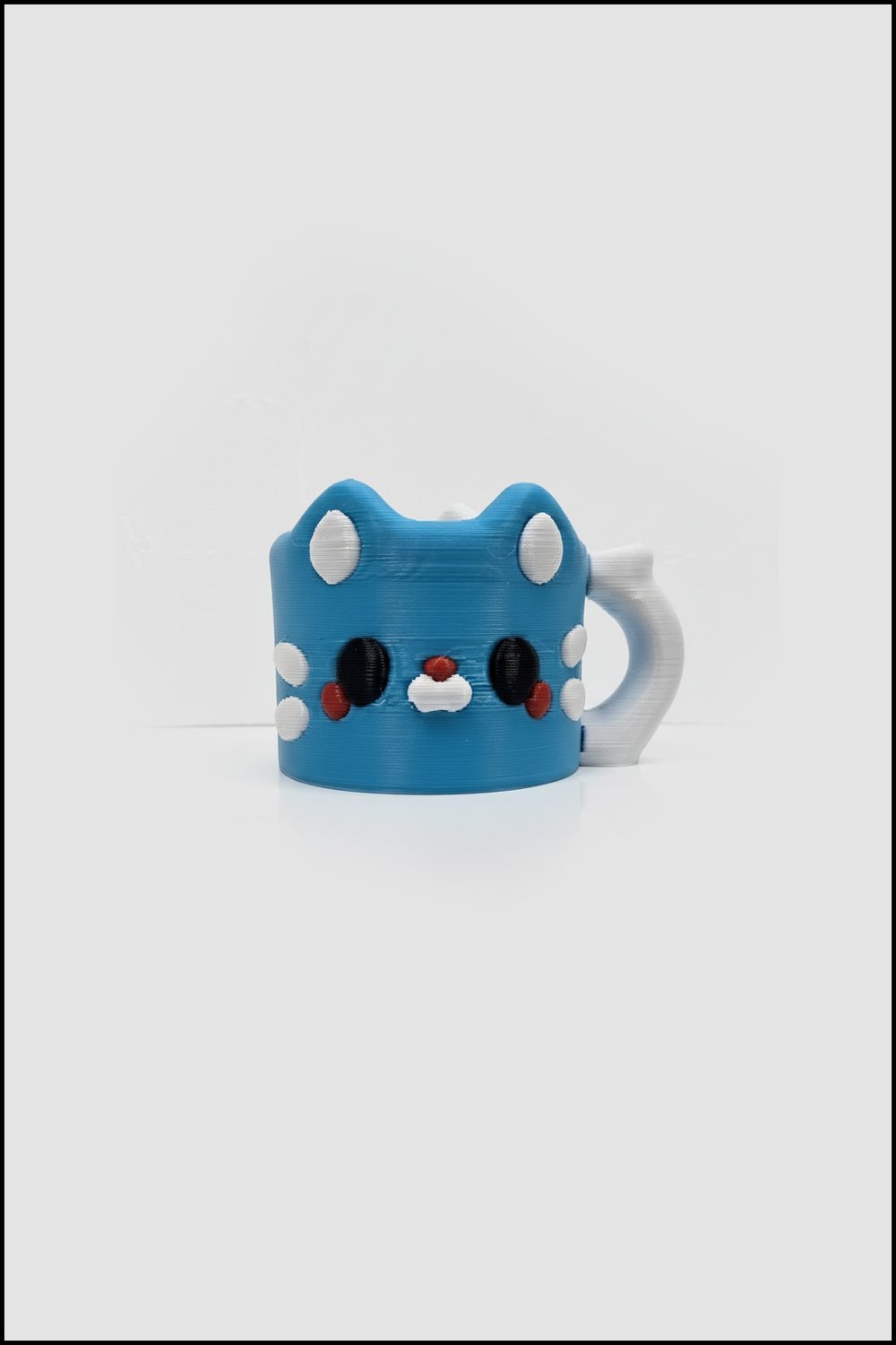 CupKedi Mavi Clicker'li Anahtarlık