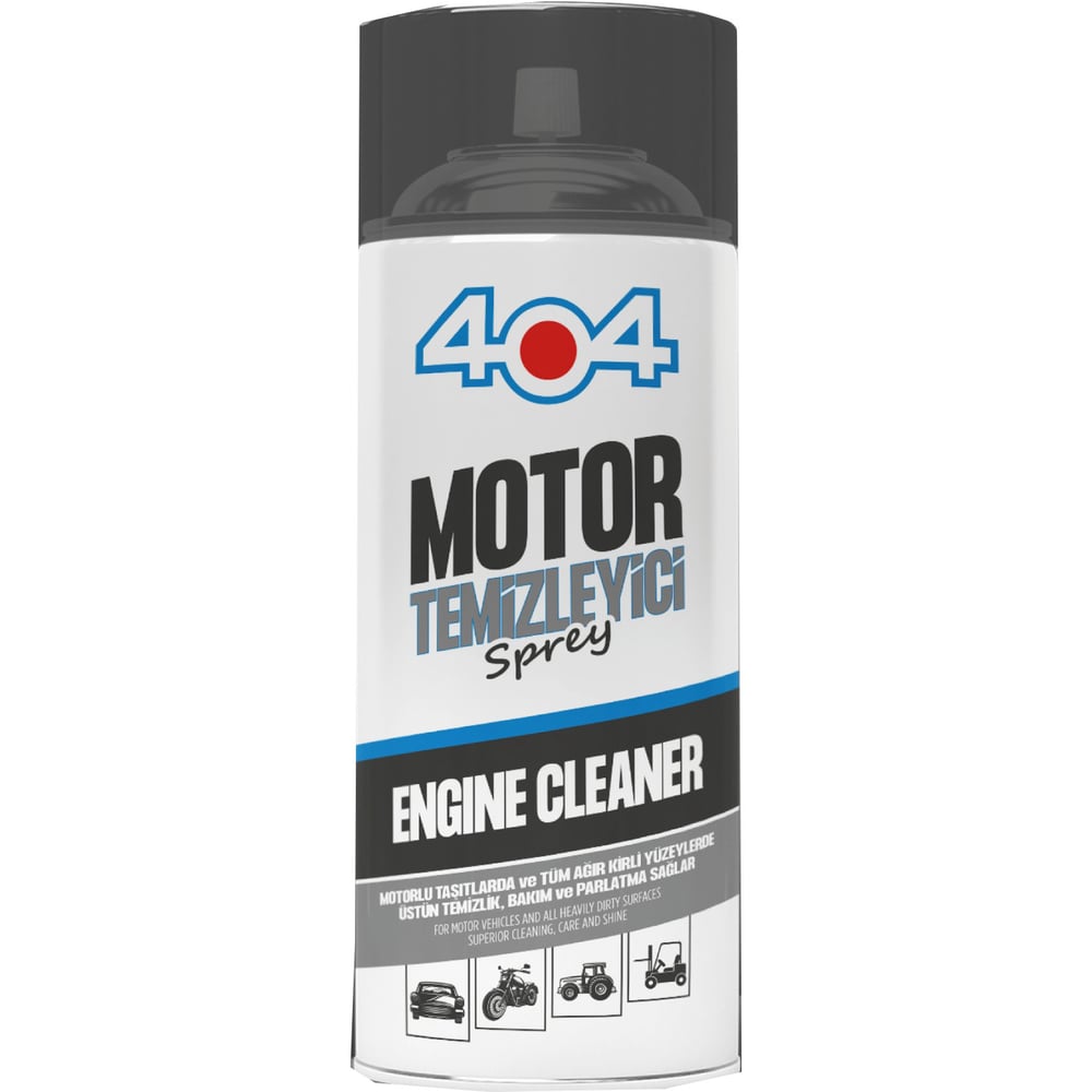 404 MOTOR TEMİZLEME SPREYİ 500 ML