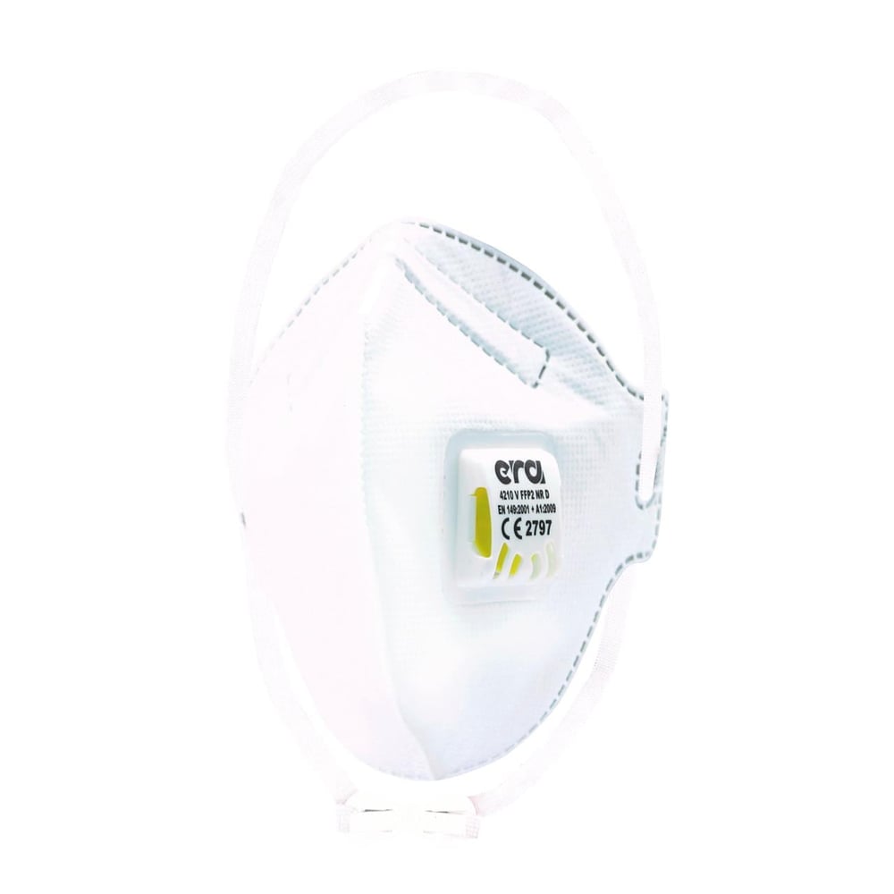 V ERA FFP2 NR D DİKEY KATLANIR/C TİPİ TOZ MASKESİ-VENTİLLİ