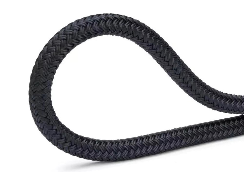 MEGA TWIN DYNEEMA - 10 MM - BLACK (GLEISTEIN) - price per meter
