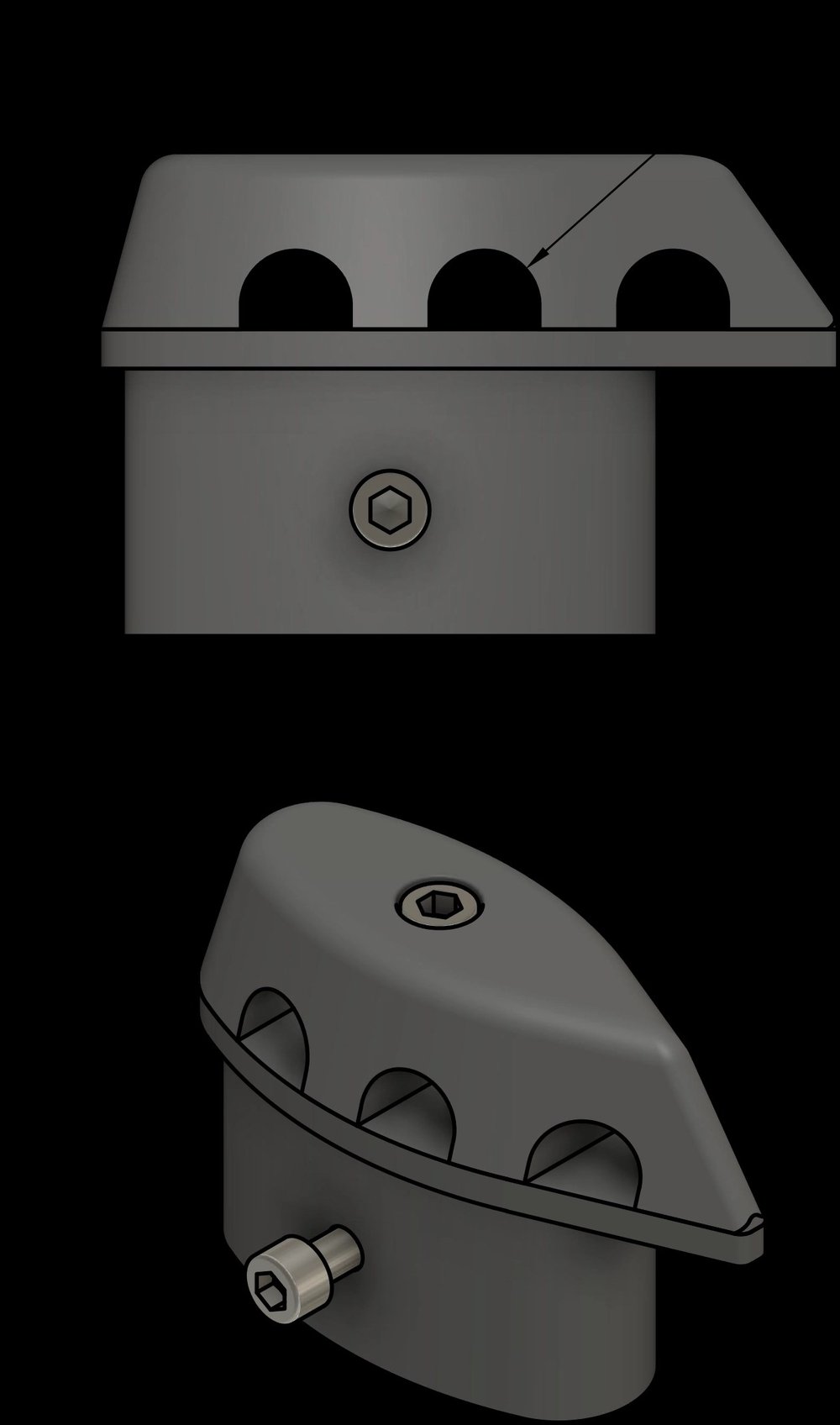 Z-SPARS - SPREADER TIP END ASSEMBLY FOR Z240 / Z180 (TAPERED)