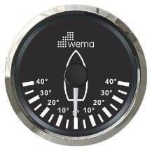 DÜMEN AÇI GÖSTERGESİ 52 mm KROM/SİYAH