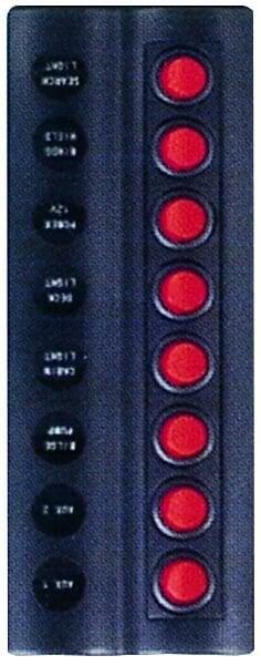 Marin 8'li Switch Panel 90x235mm