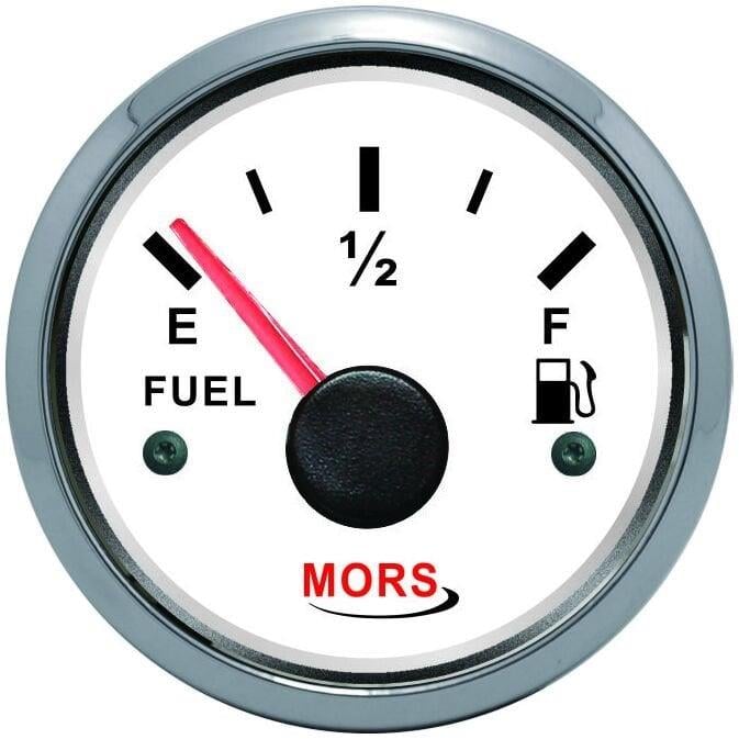 Mors Yakıt Göstergesi Beyaz Ø: 55mm