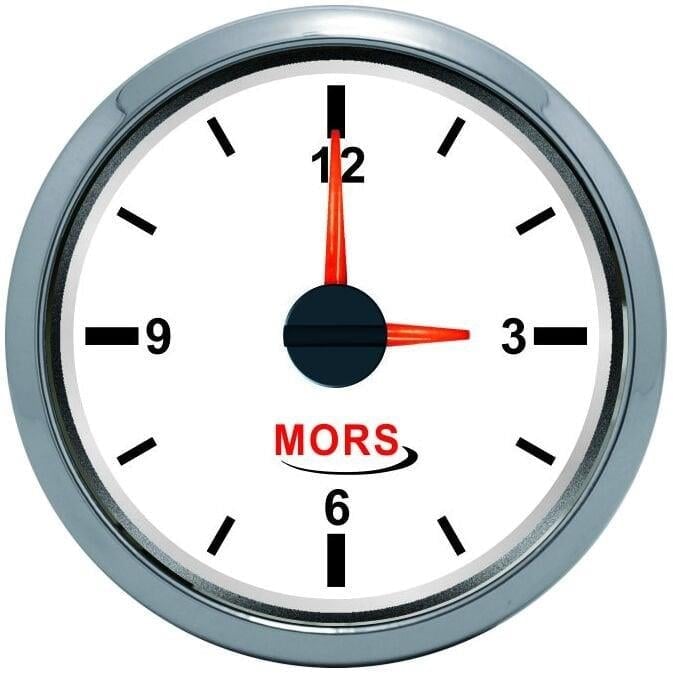 Mors Zaman Saati Göstergesi Beyaz Ø: 55mm