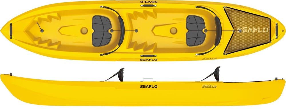 Seaflo Çift Kişilik Yetişkin Sarı Kano