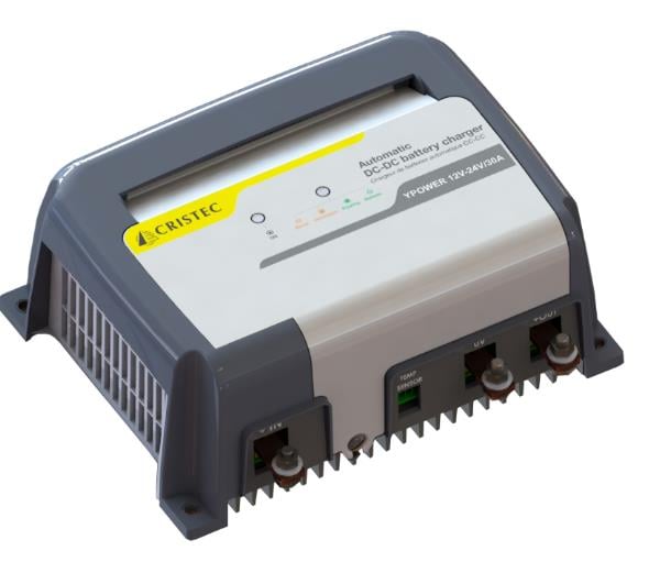 YPOWER DC-DC AKÜ ŞARJ CİHAZI/KONVERTÖR 48V-48V/30A TEK ÇIKIŞ FANSIZ