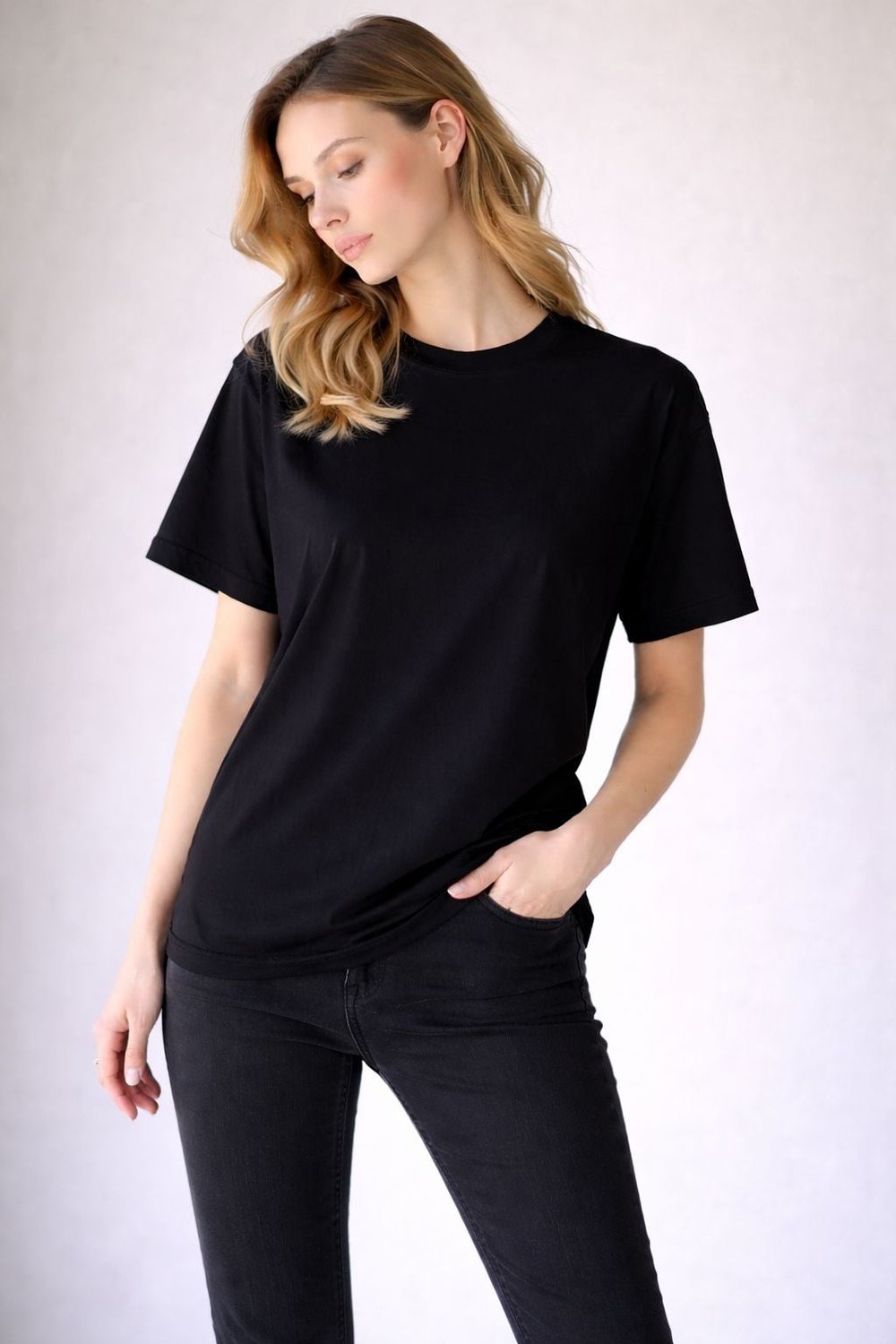 ALVA - Basic Oversize T-Shirt / 100%Cotton