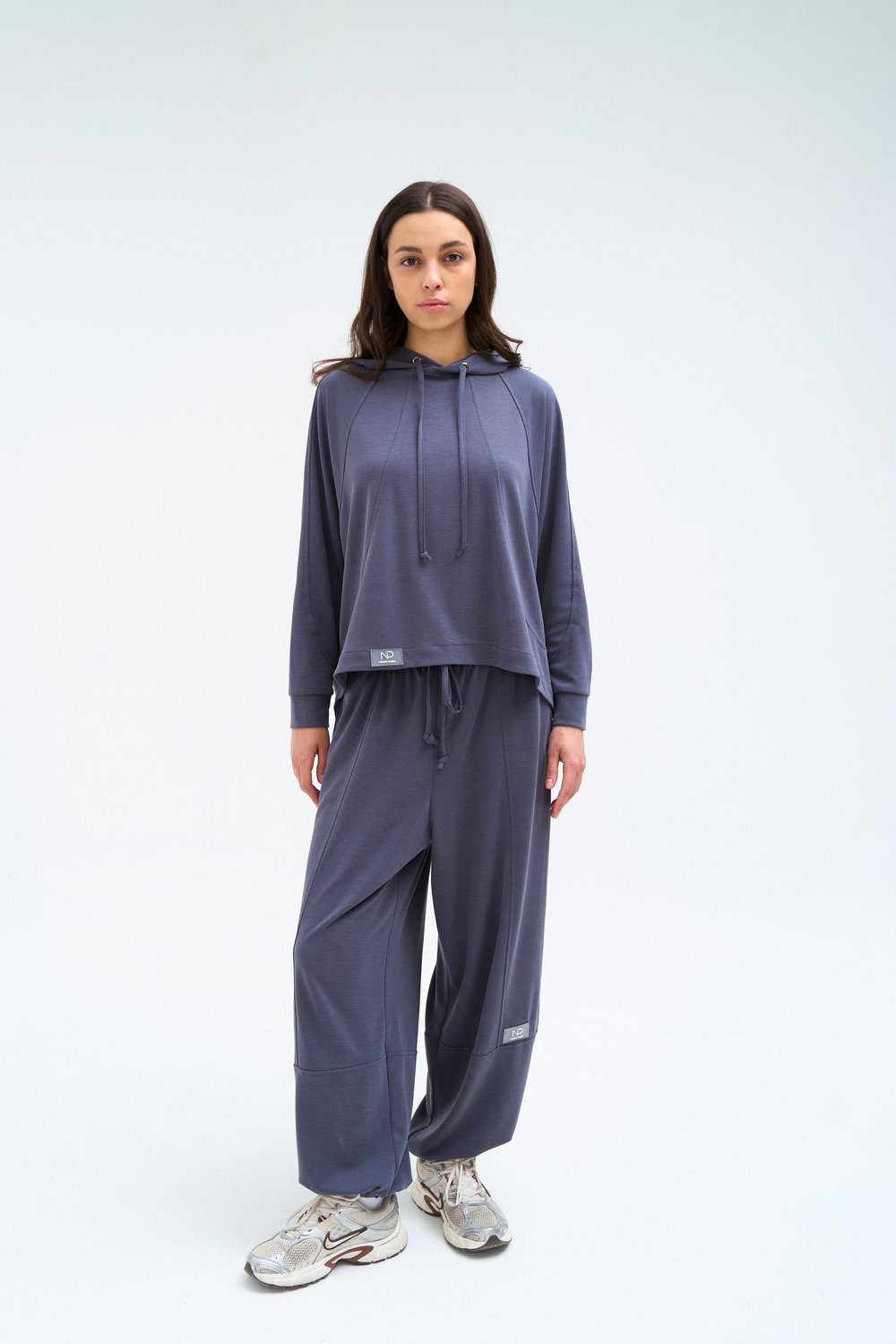 VELA - Modal Kumaş Kapşonlu Sweatshirt