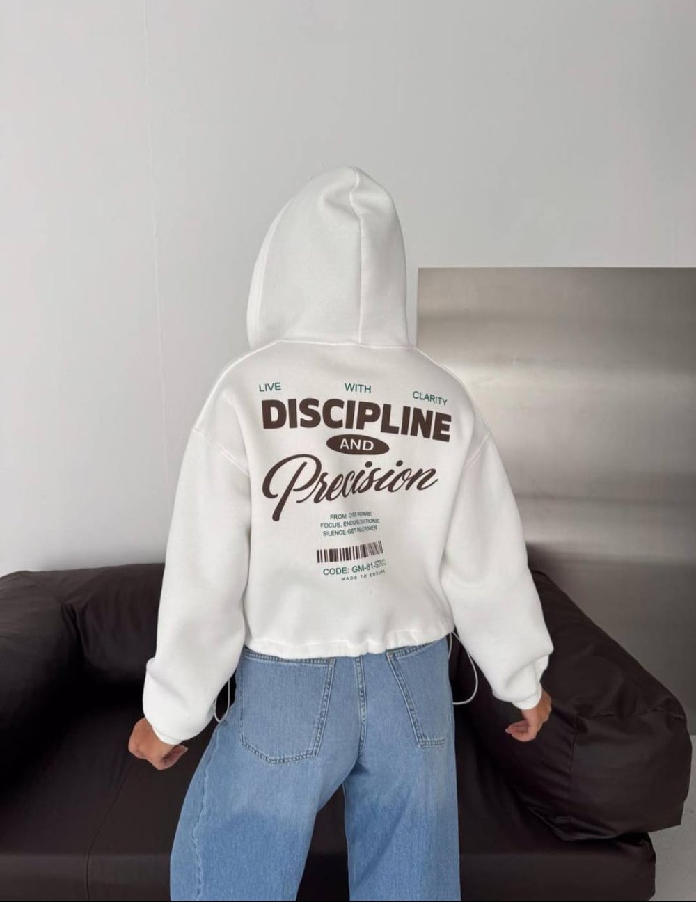 2972 FERMUARLI SWEATSHİRT