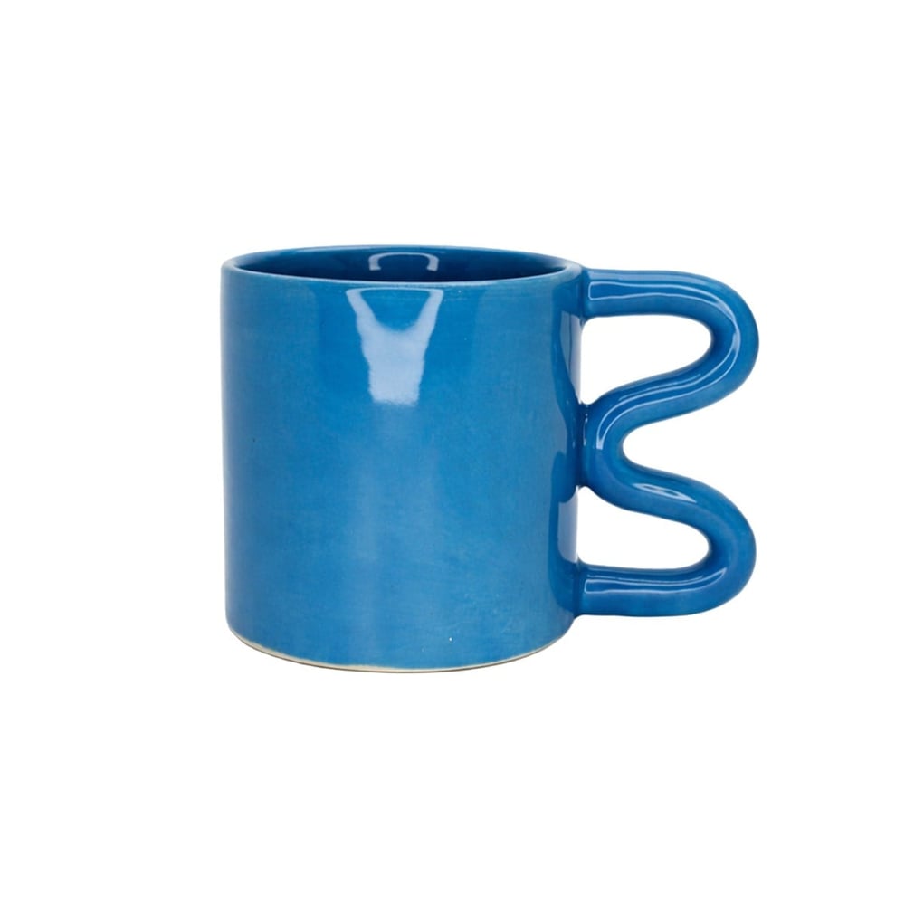 Blue Wavy Mug (150 ml)