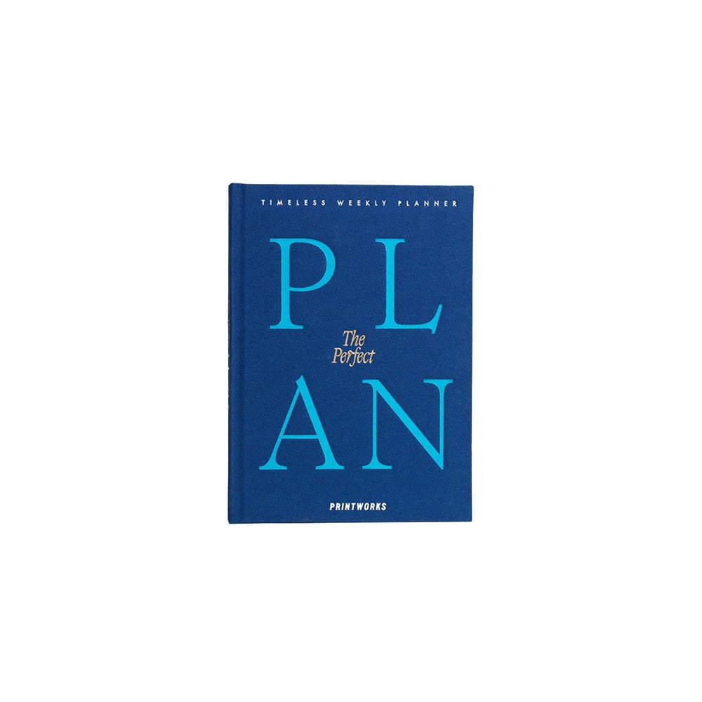 Hafta Planlayıcı: The Perfect Plan (Mavi)