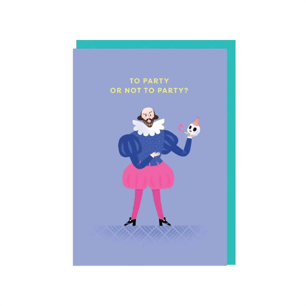 Icons Tebrik Kartı: Shakespeare