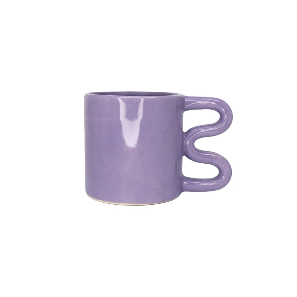 Lilac Wavy Fincan (110 ml)
